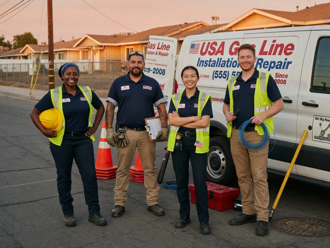 Gas Line Installation company in Belleville, MI